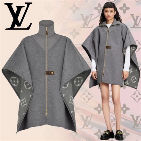 louis vuitton cape coat.